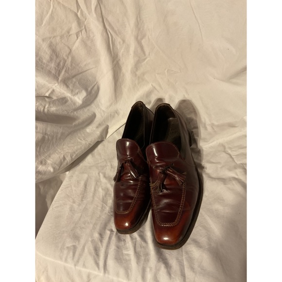 Young Quinlan Johnston and Murphy Tassel Brown Loafer Used - size 10 - Picture 4 of 6